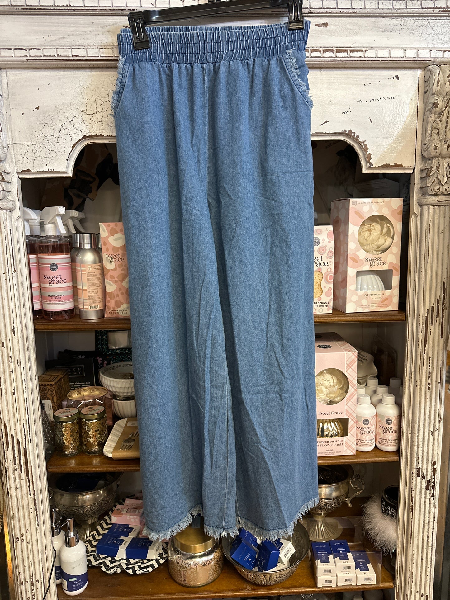 Denim cropped