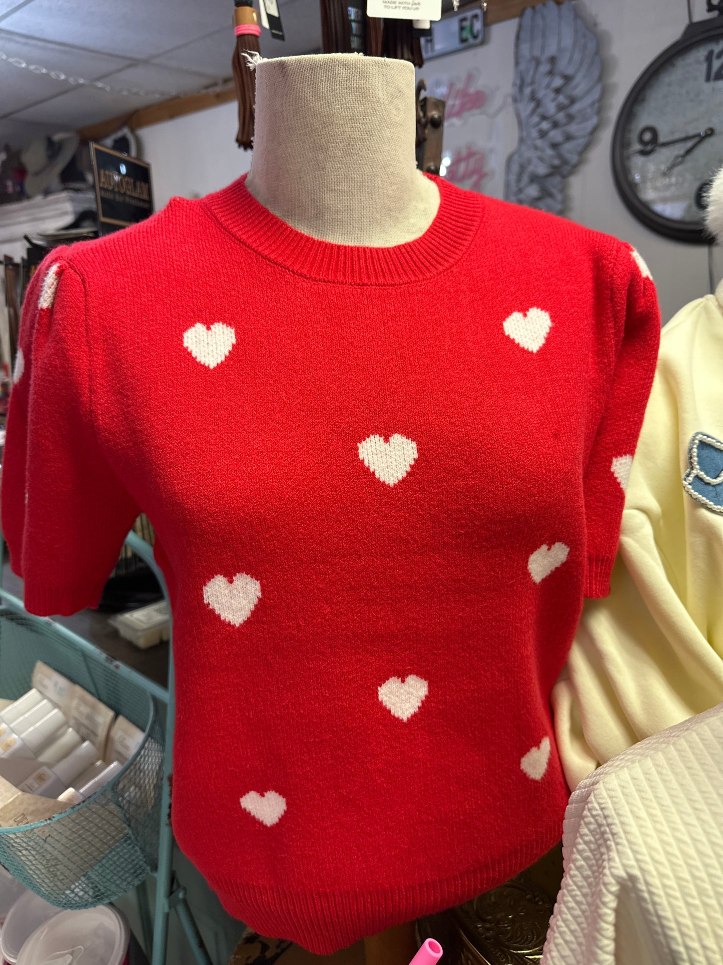 Heart sweater
