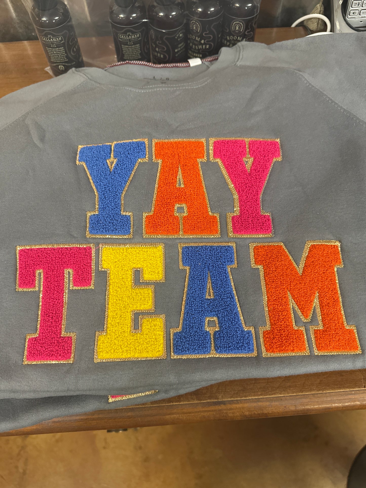 Yay Team Sweattop