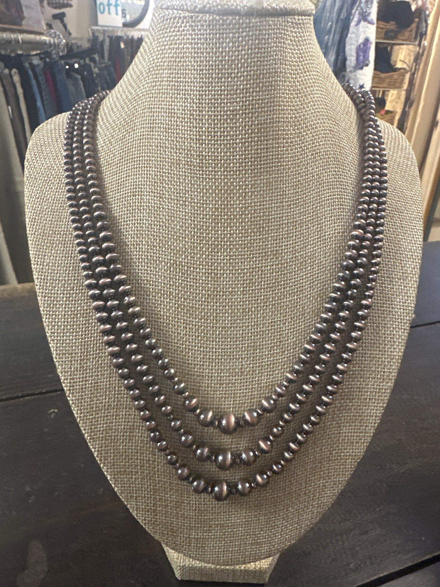 Copper Navaho pearl 3-s