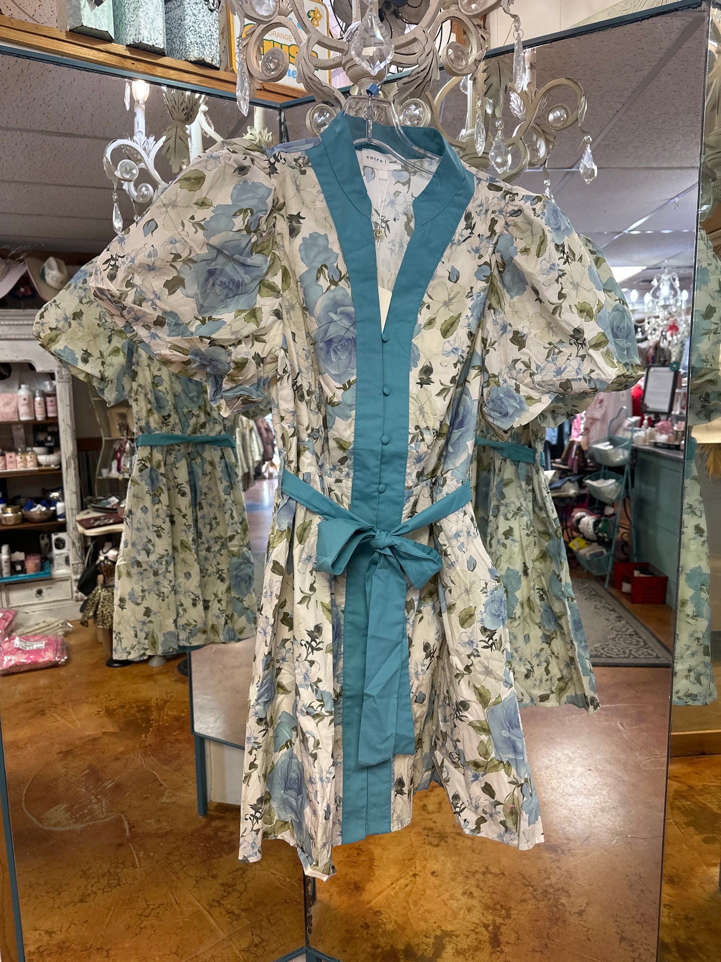 Tina Turquoise dress