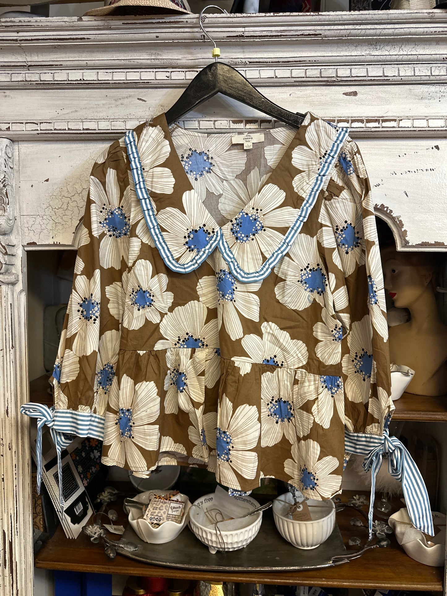 Sailor collar top