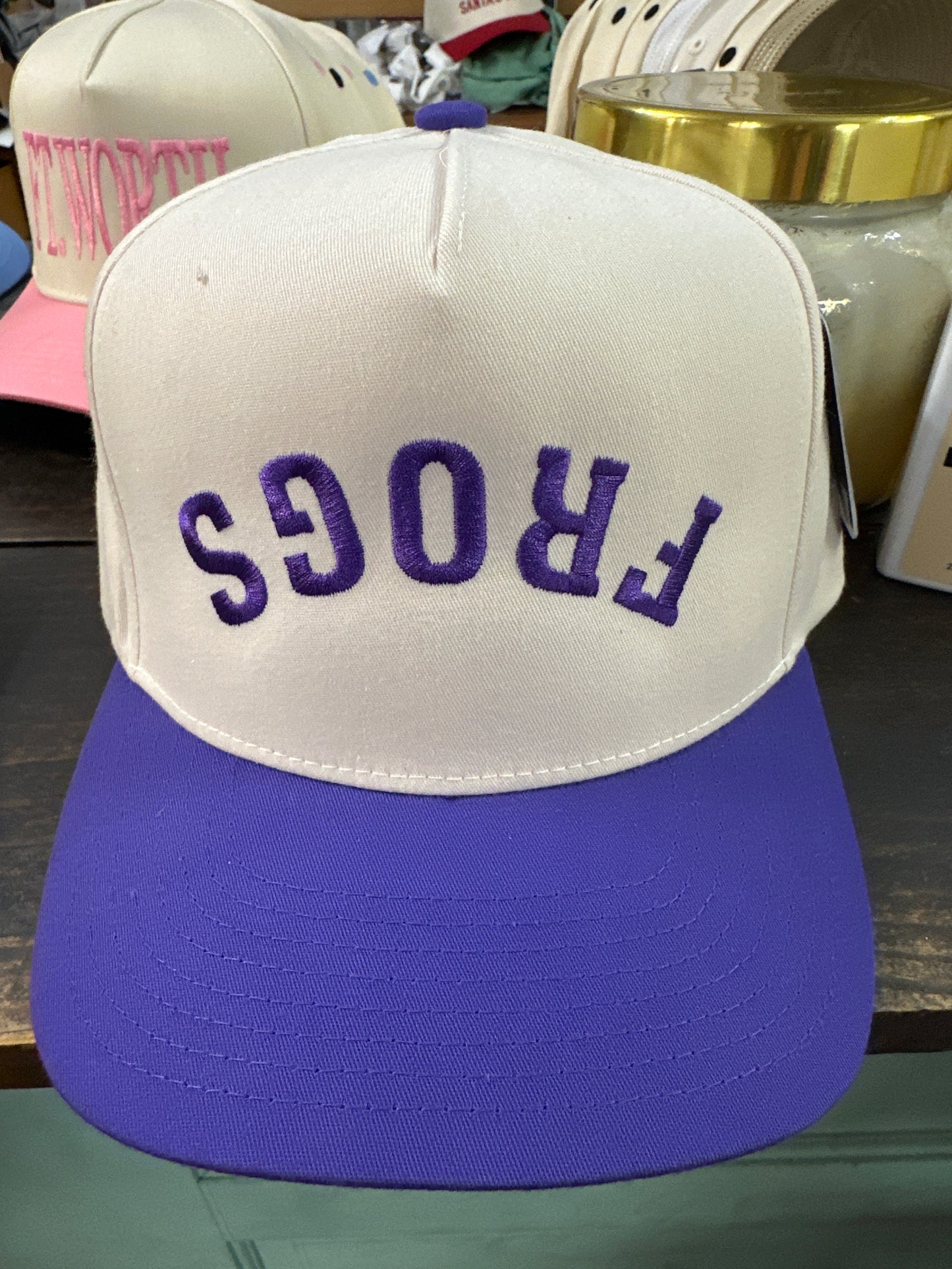 Frogs hat