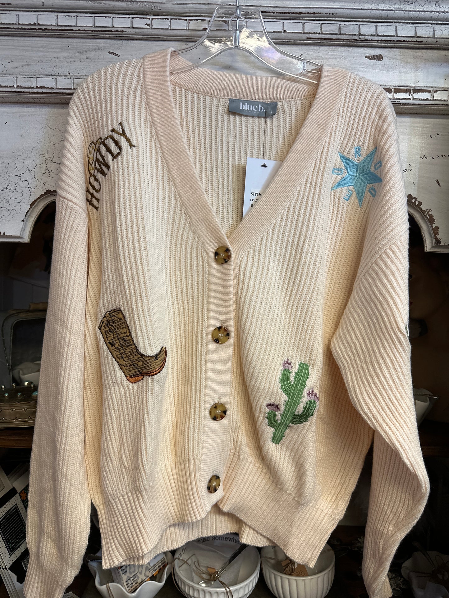 Western cardigan