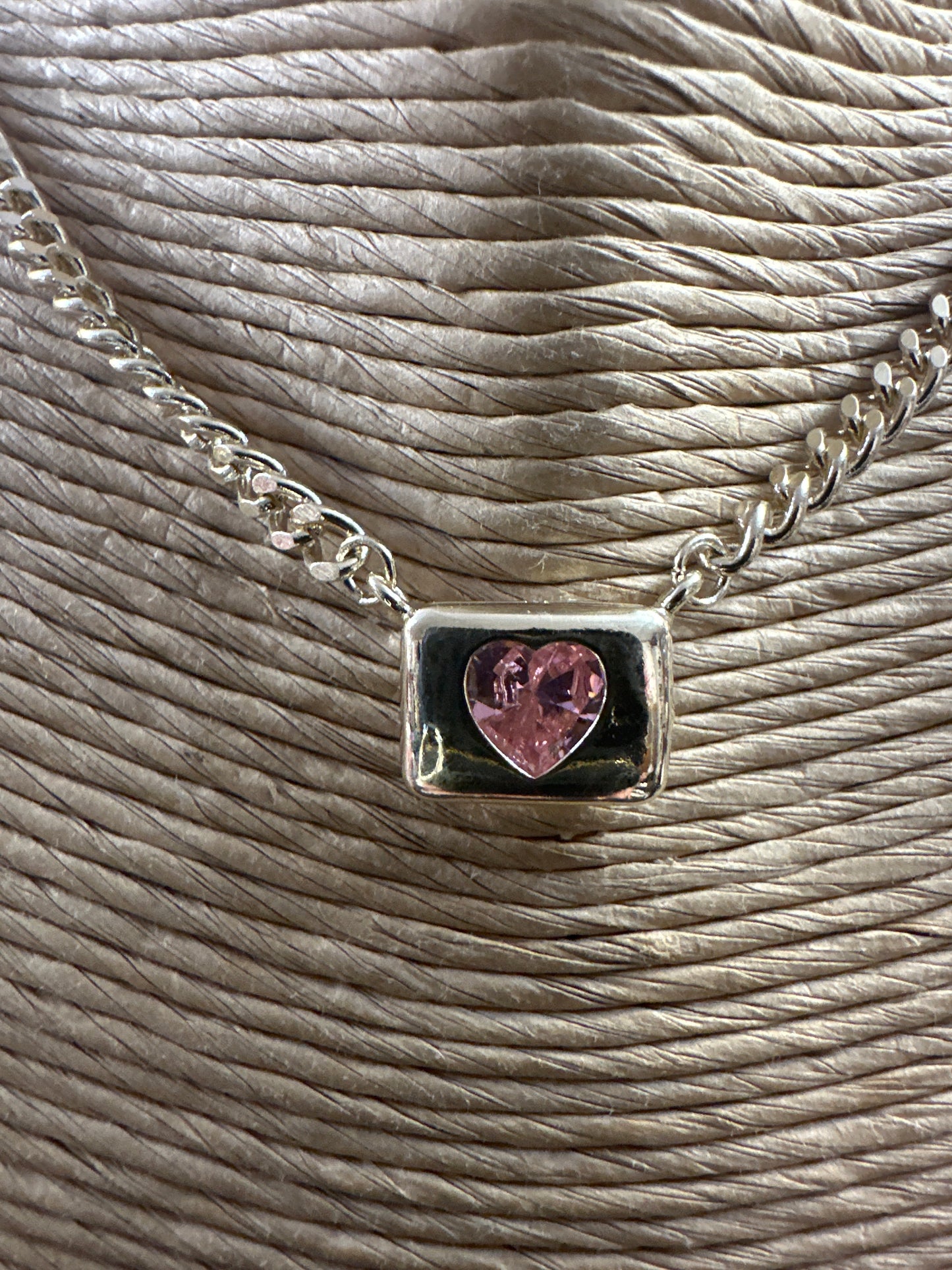 Boxed heart neck