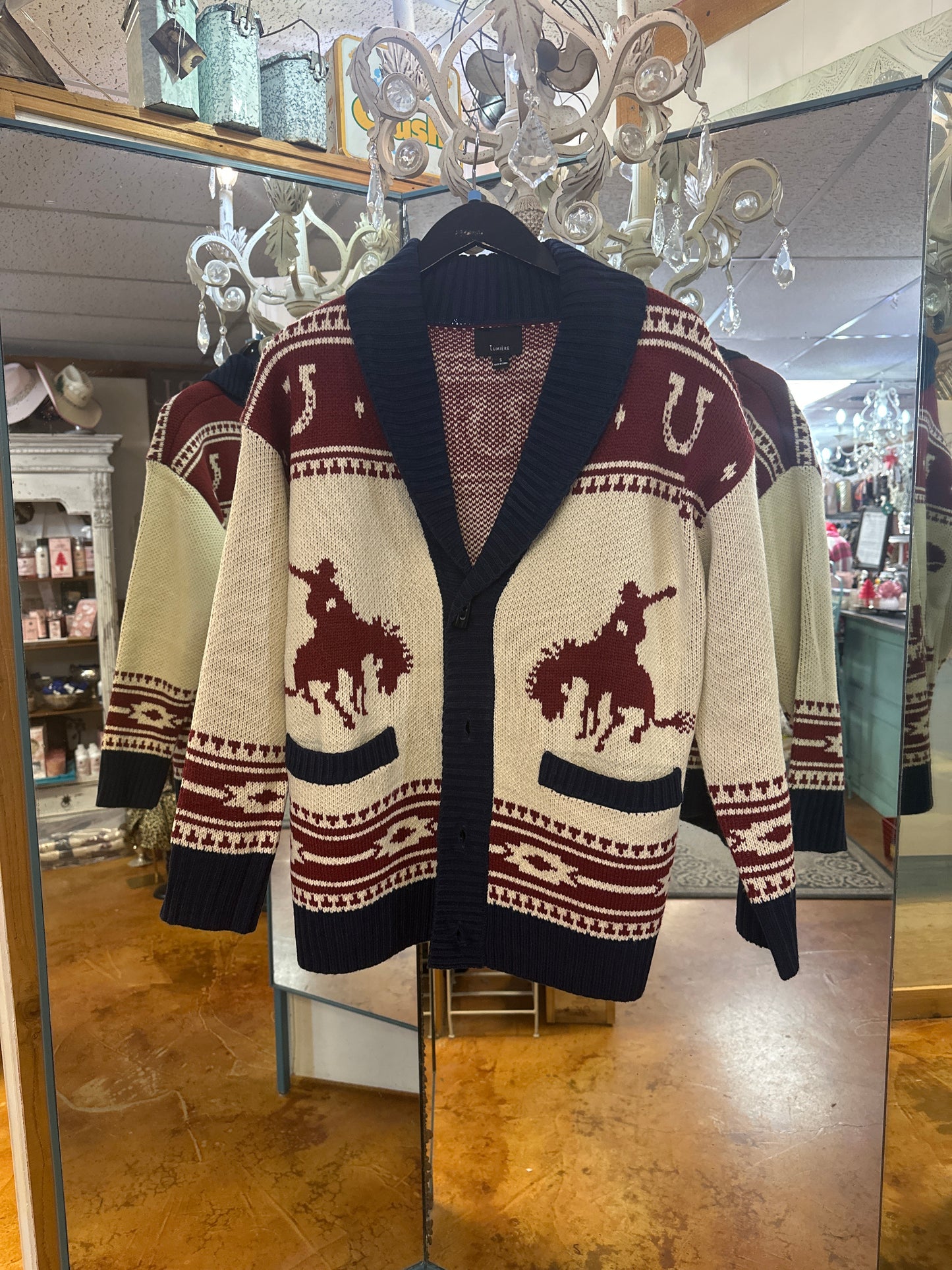 Cutting horse sweater