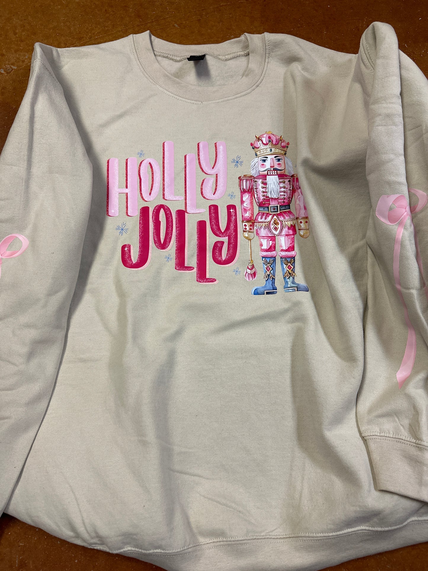 Holly Jolly Nutcracker sweat top