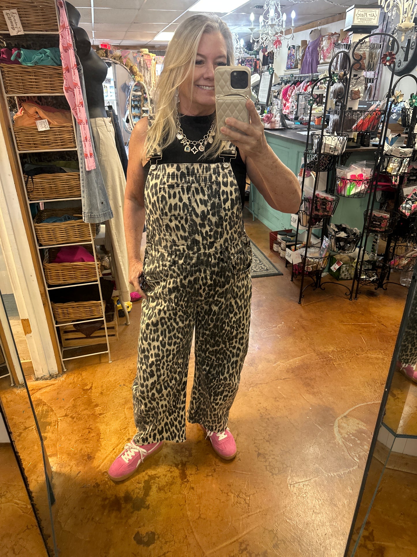 Leopard Overalls