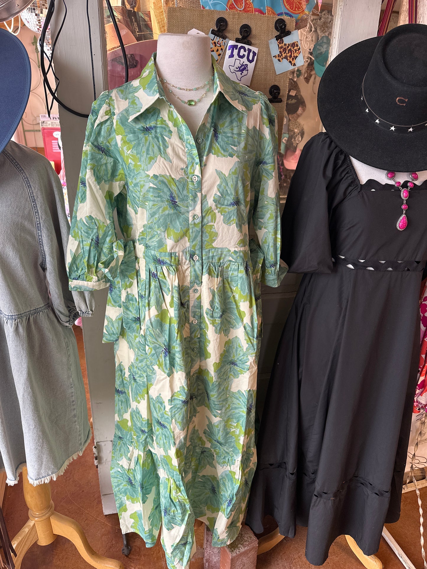 Sage Dress