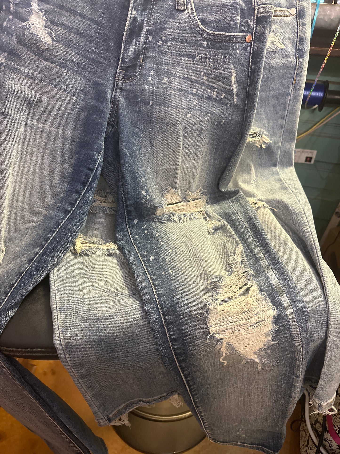 Judy blue distressed denim