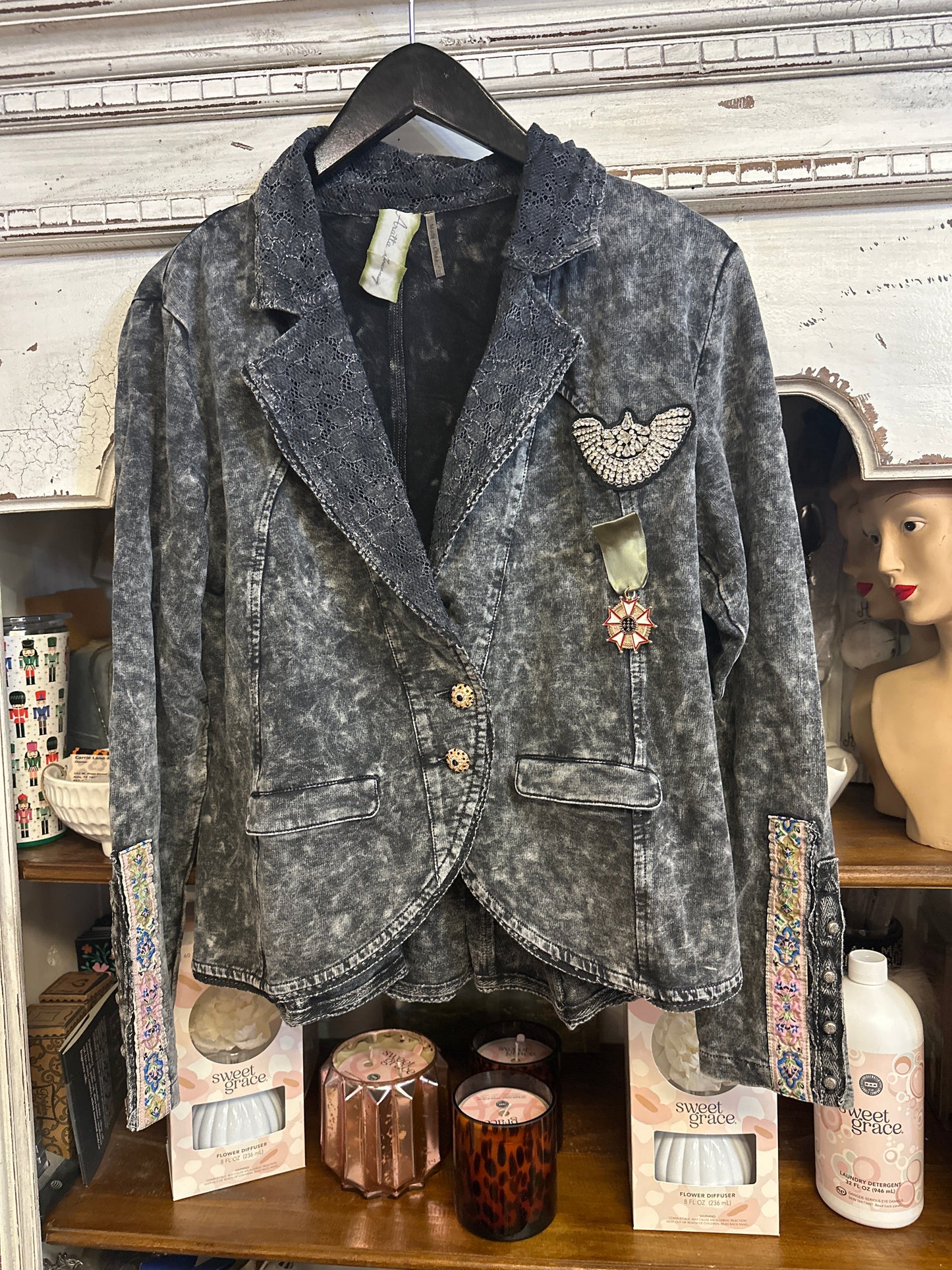 Colonial Blazer, black