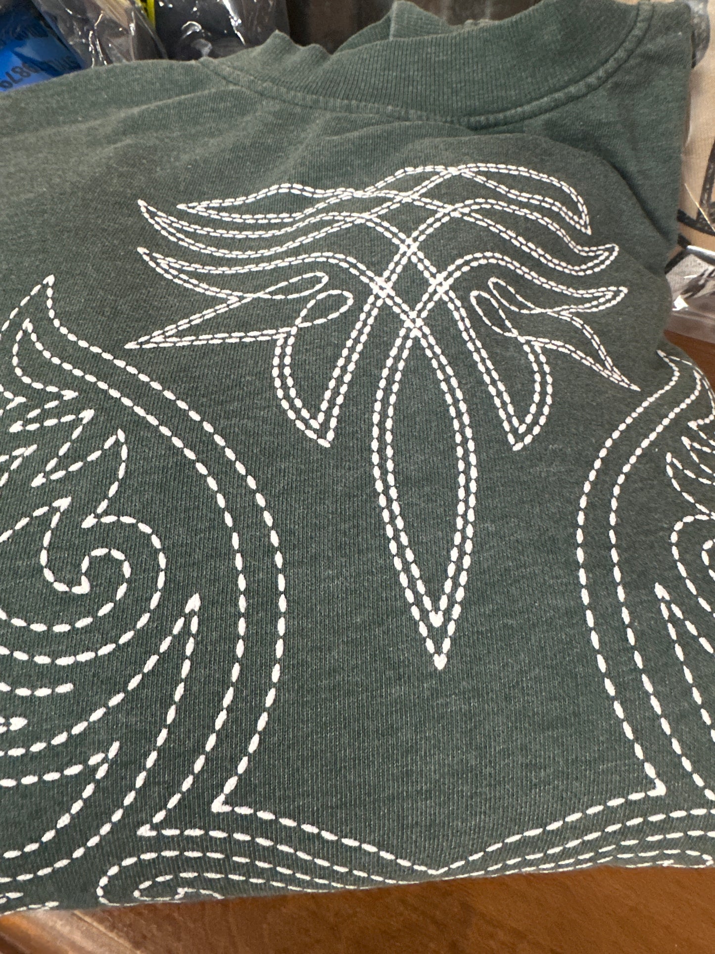 Stitchin’ sweatshirt