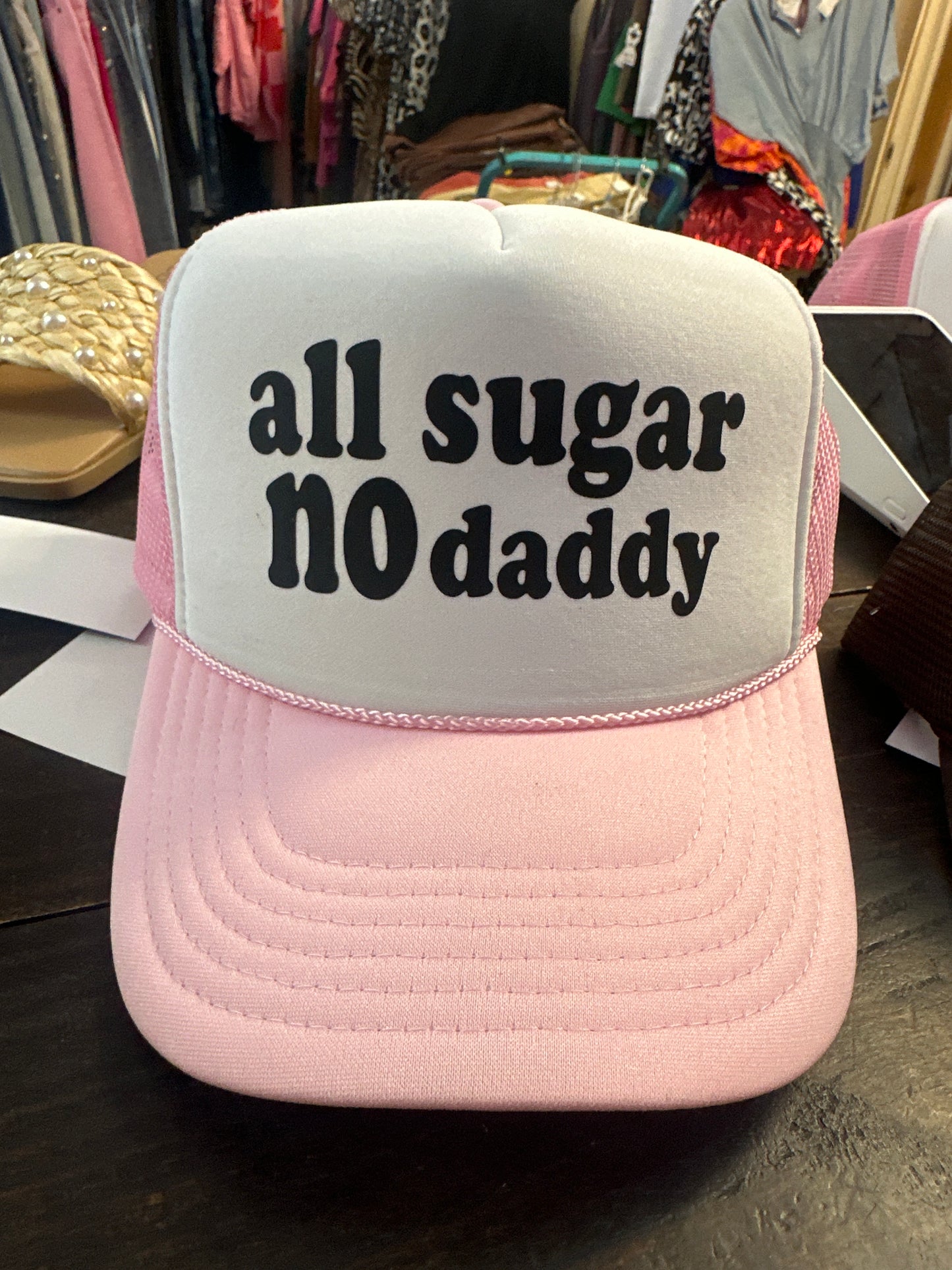 Trucker Hat all sugar no Daddy