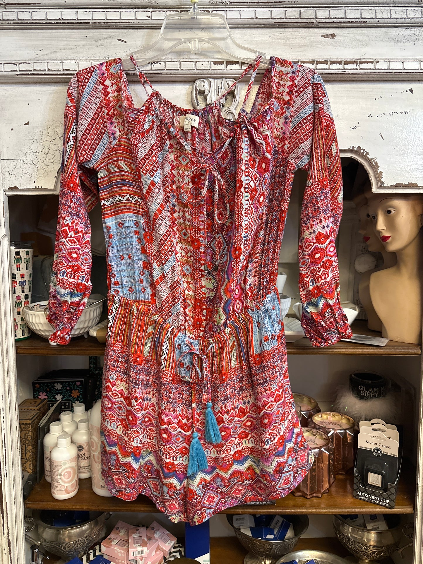 Red romper