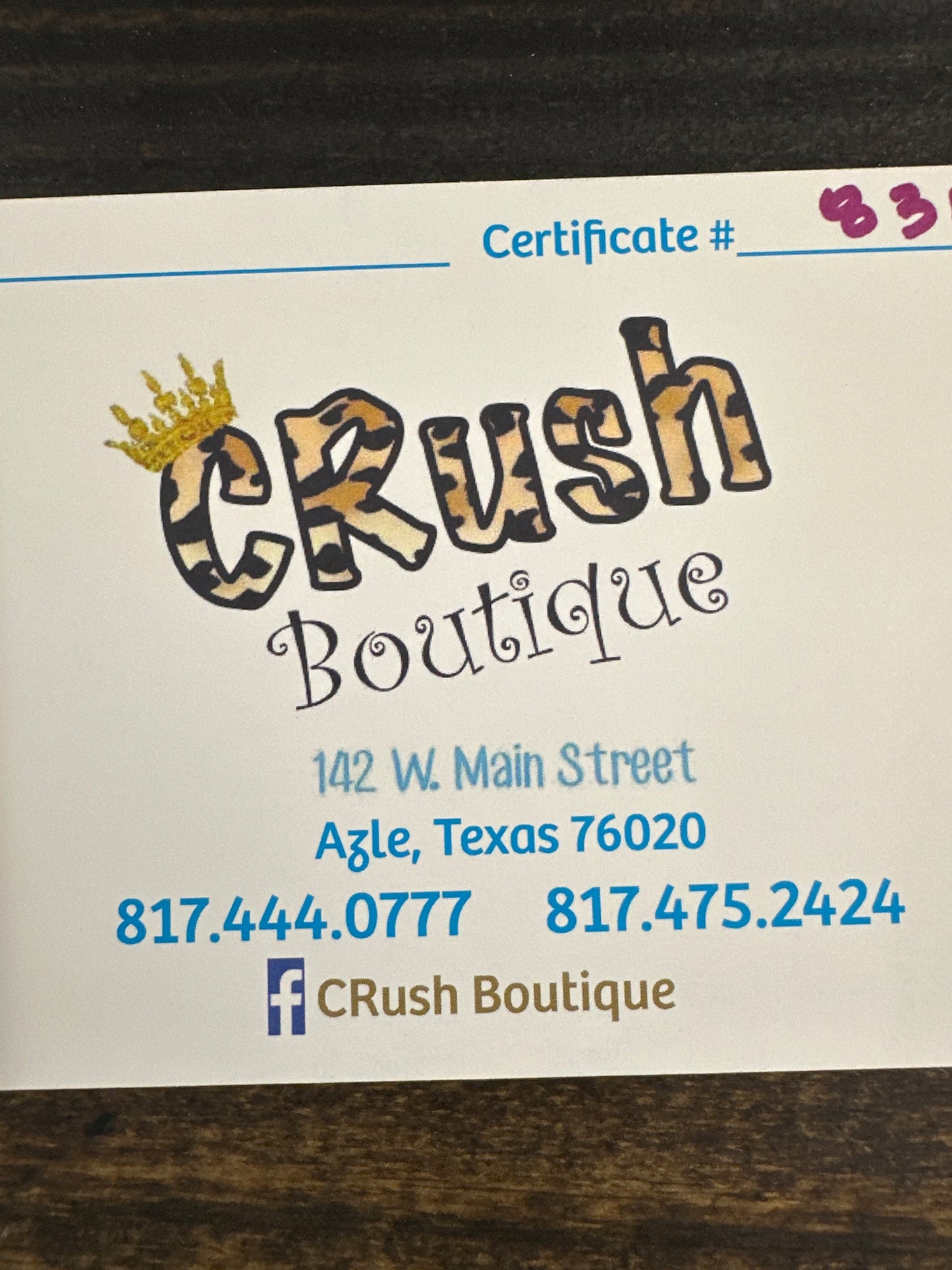 CRush Cash