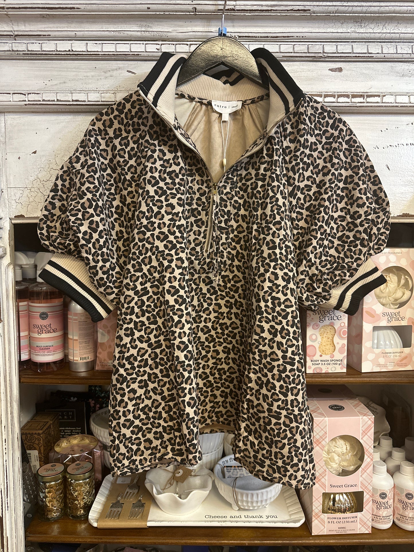 Sienna leopard top