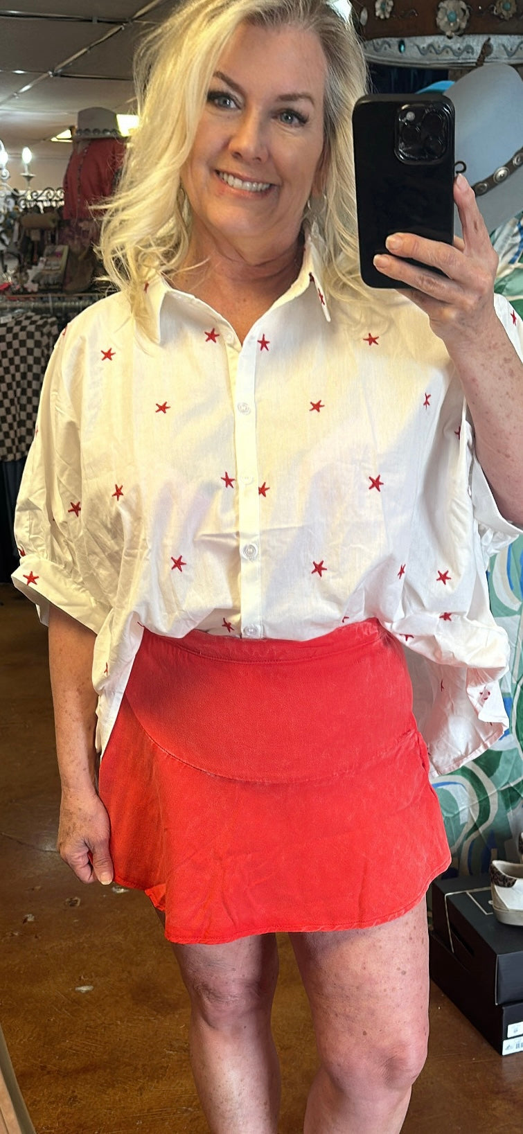 Heart button-down 2230
