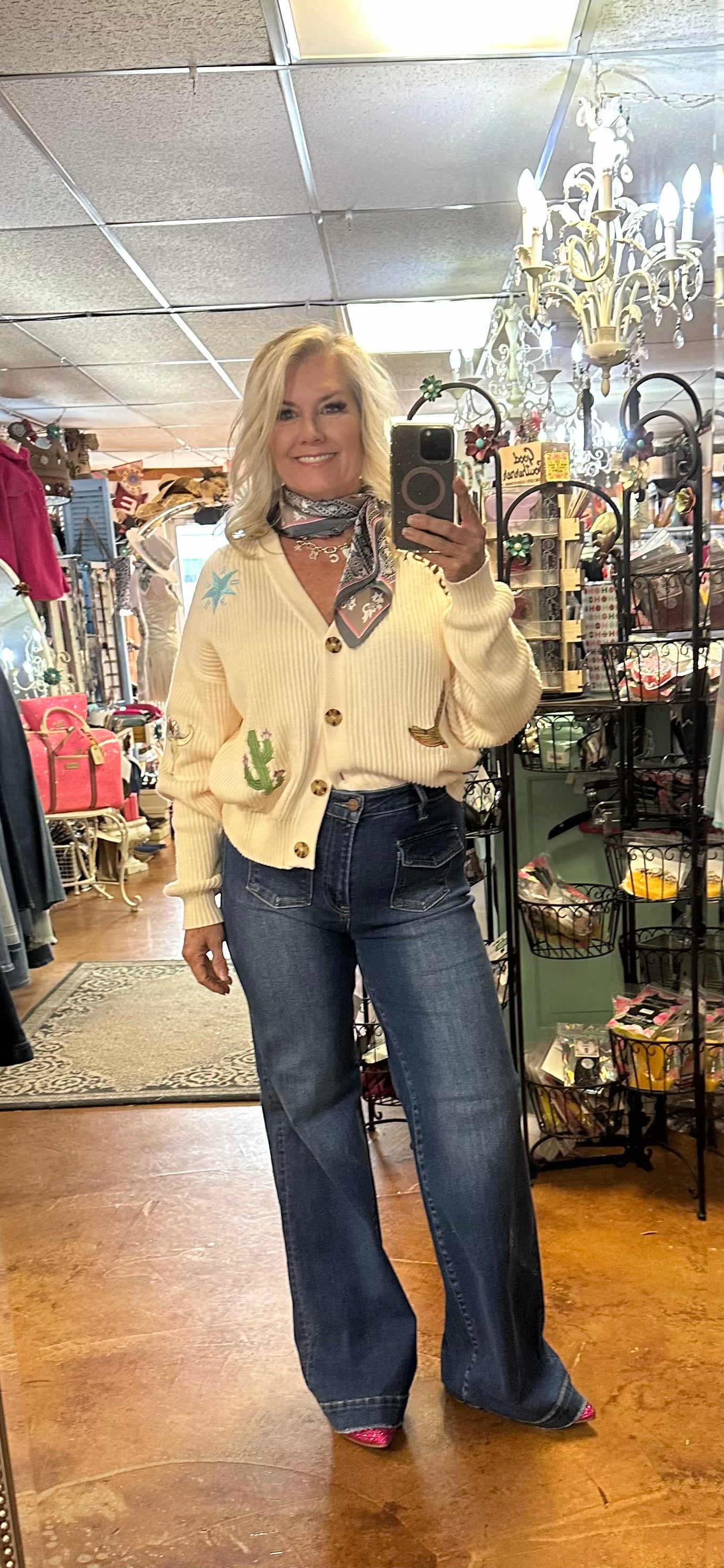 Risen denim