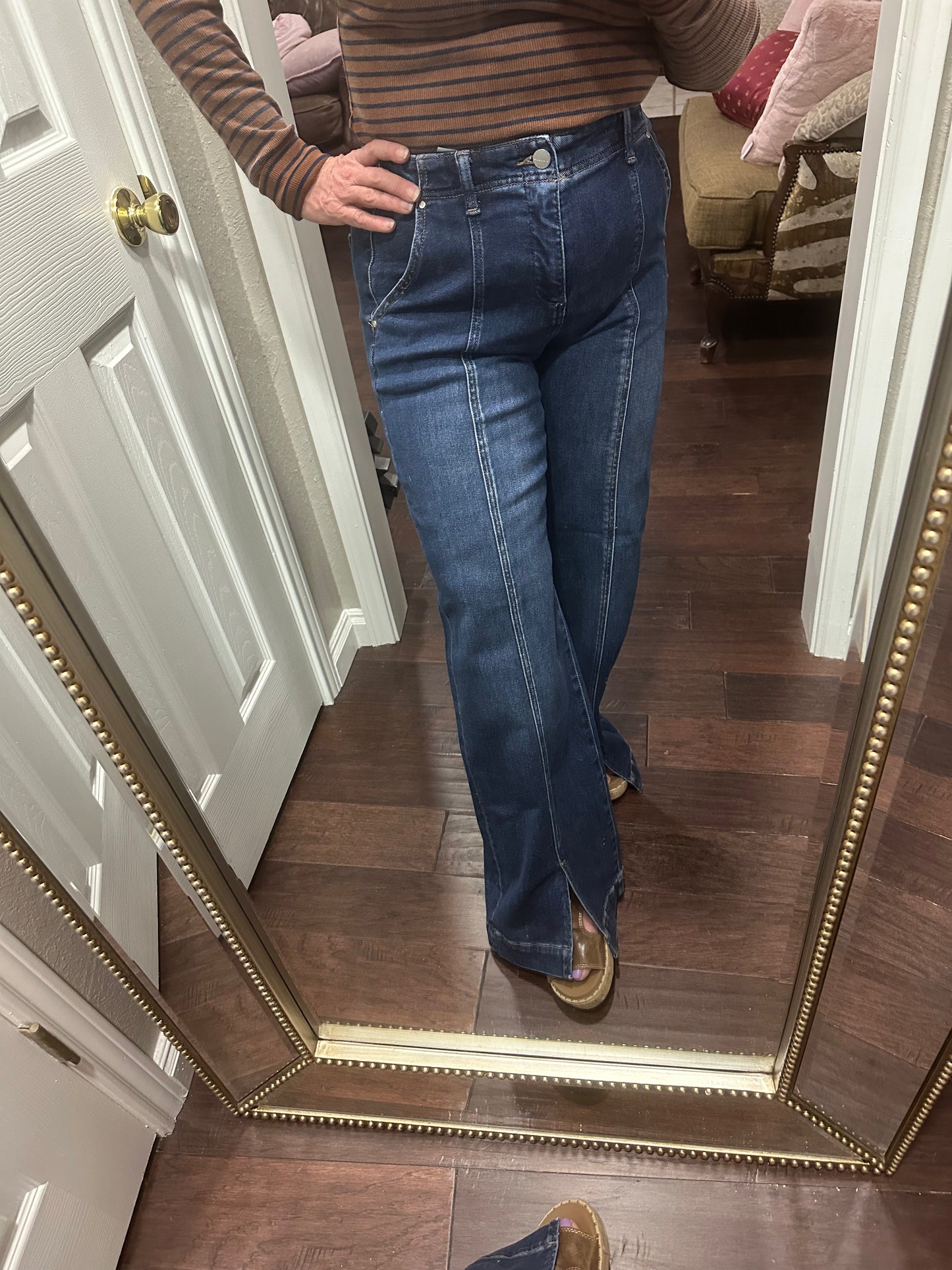 Toe slit Risen Jean