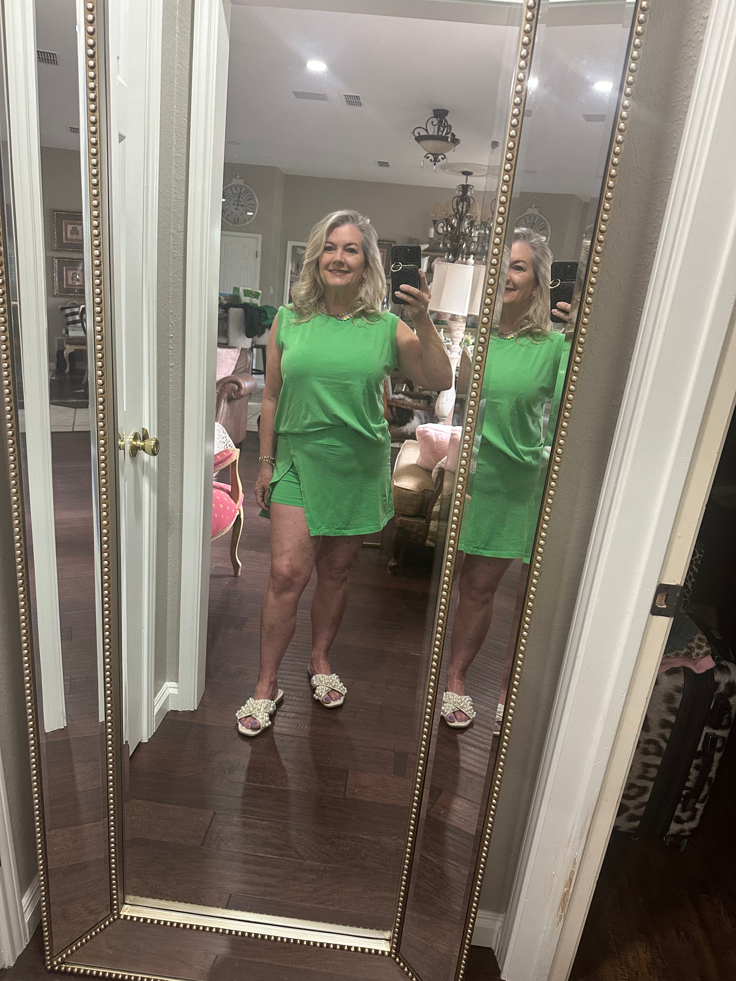 Green ALine set