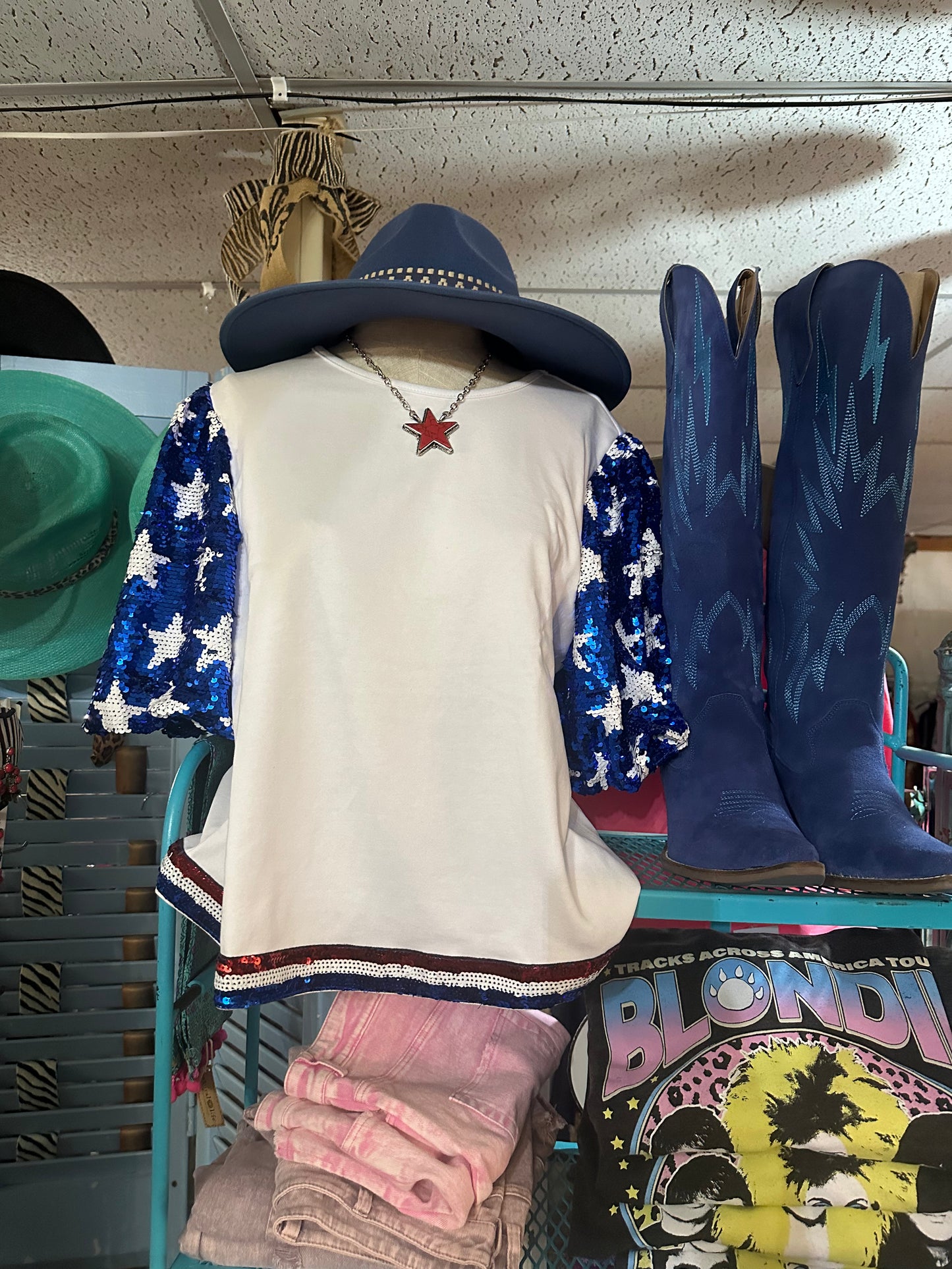 Sparkle Spangle top