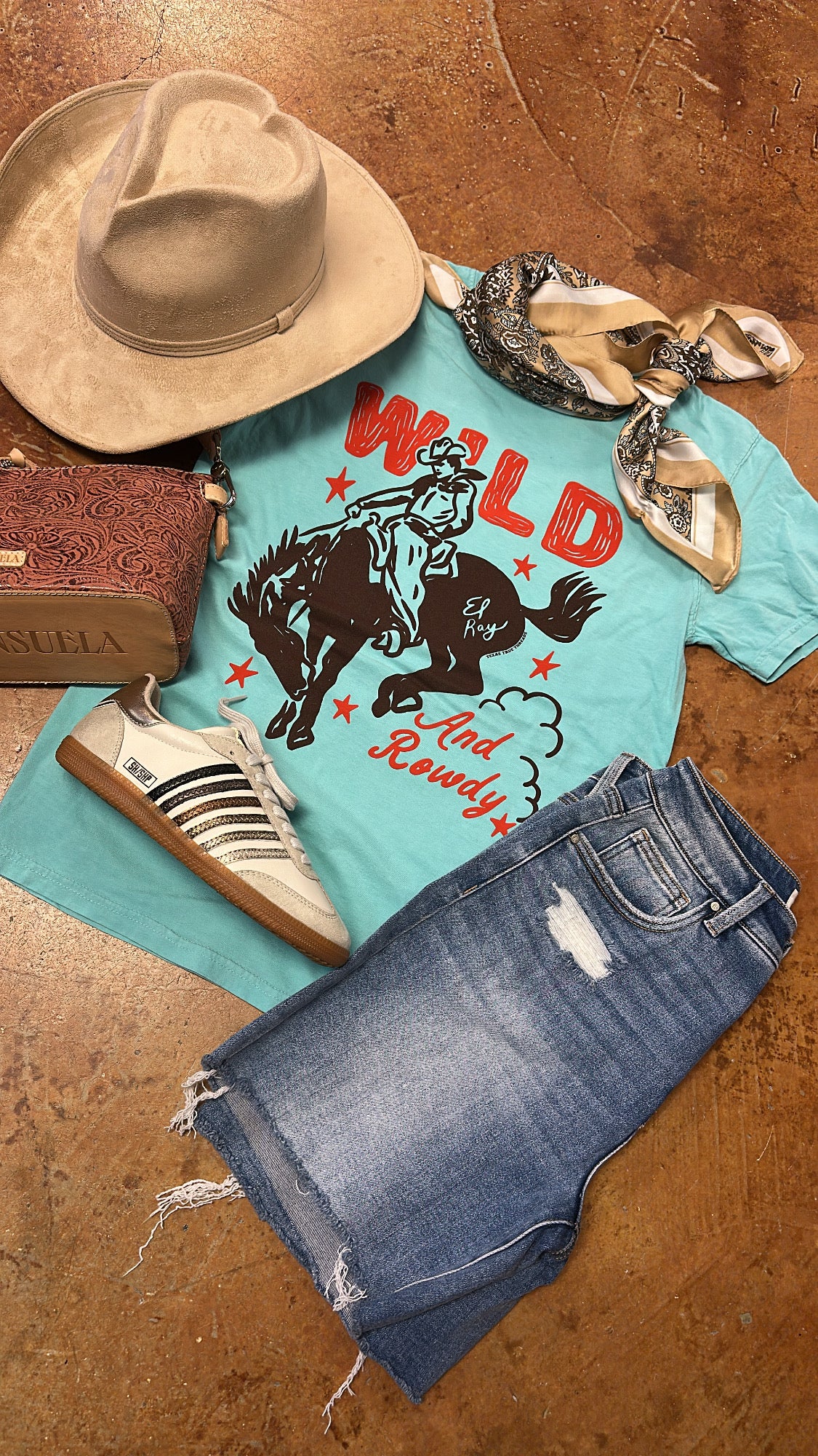 Wild and Rowdy tee