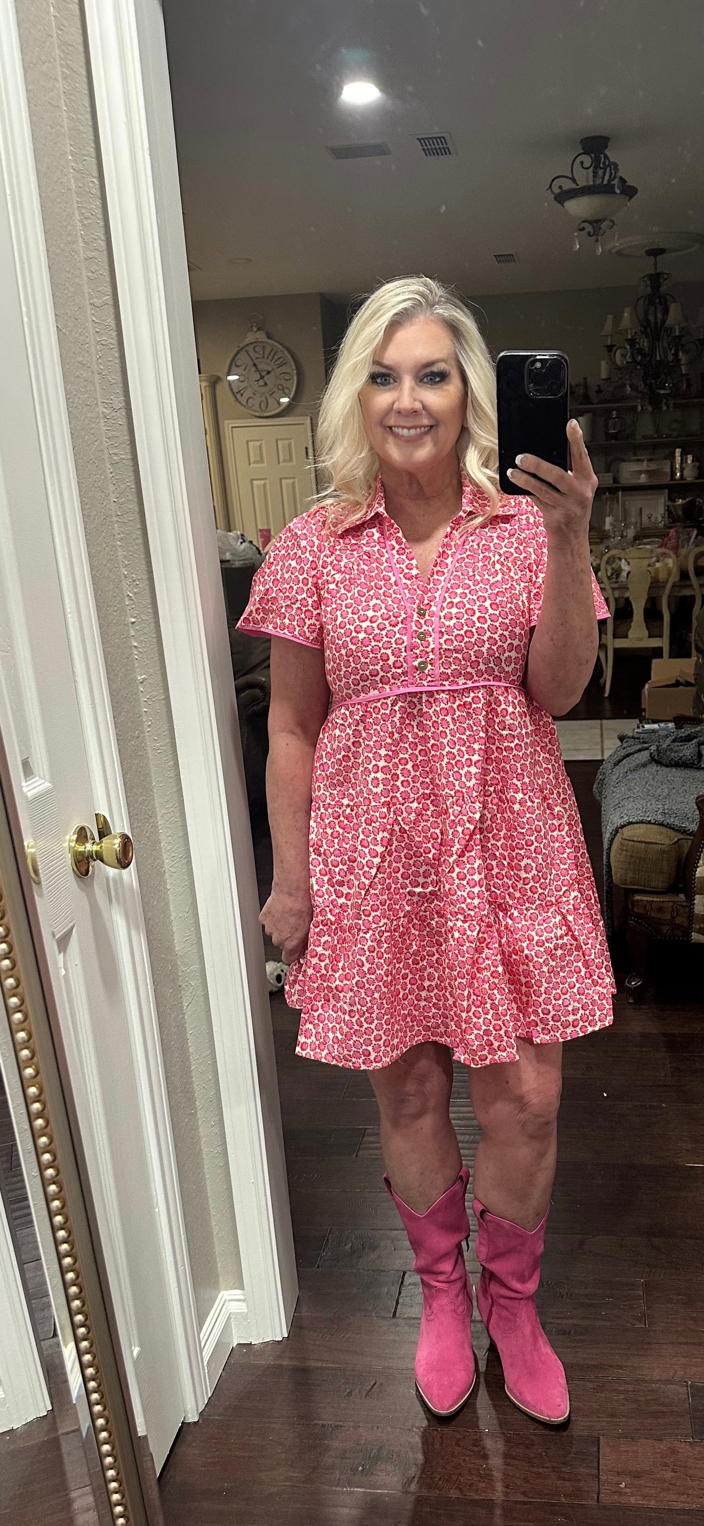 Short sleeve floral A0930