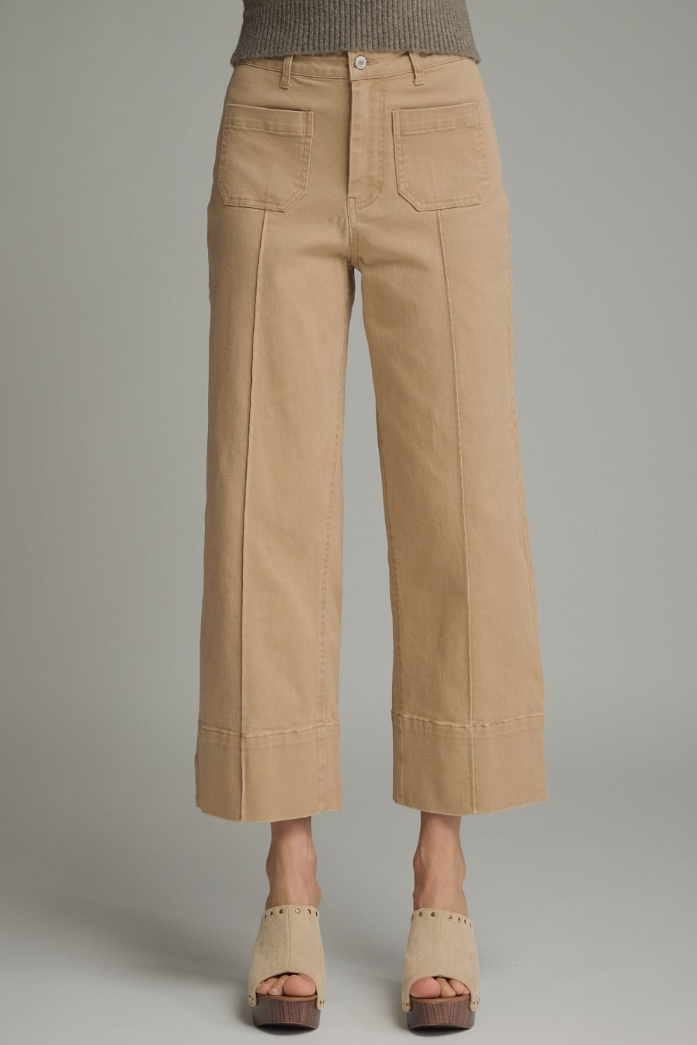 Camel Front pocket pant