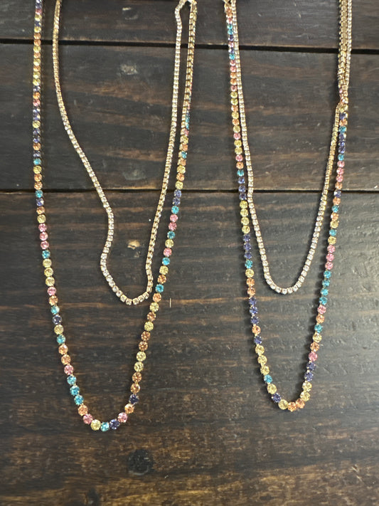 Rainbow necklace