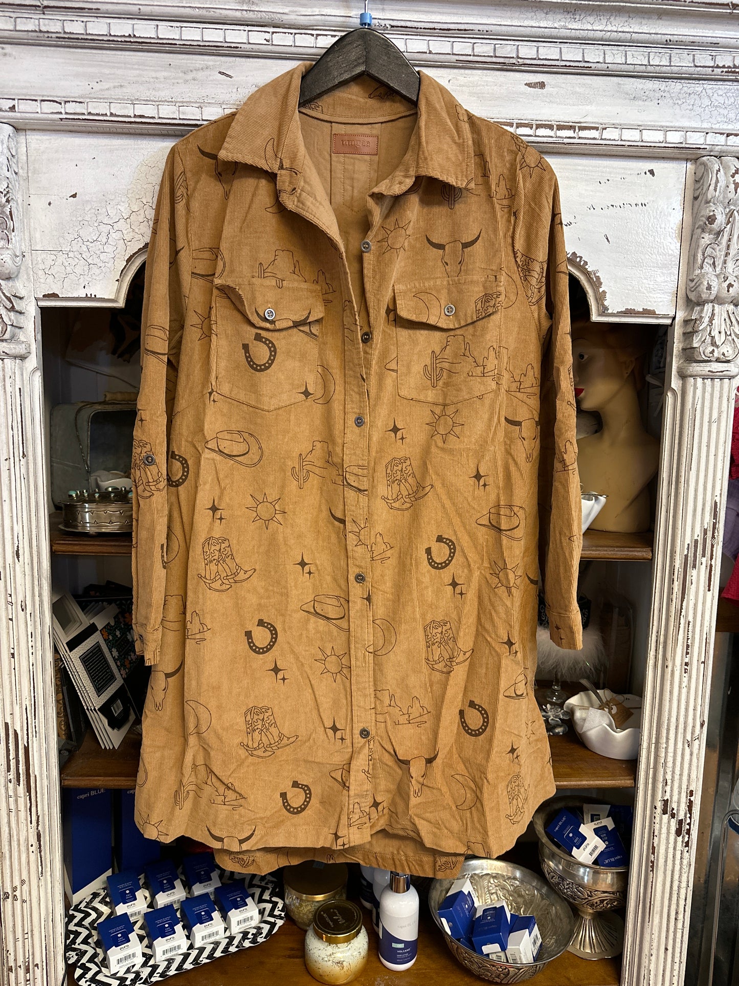 Cally corduroy dress