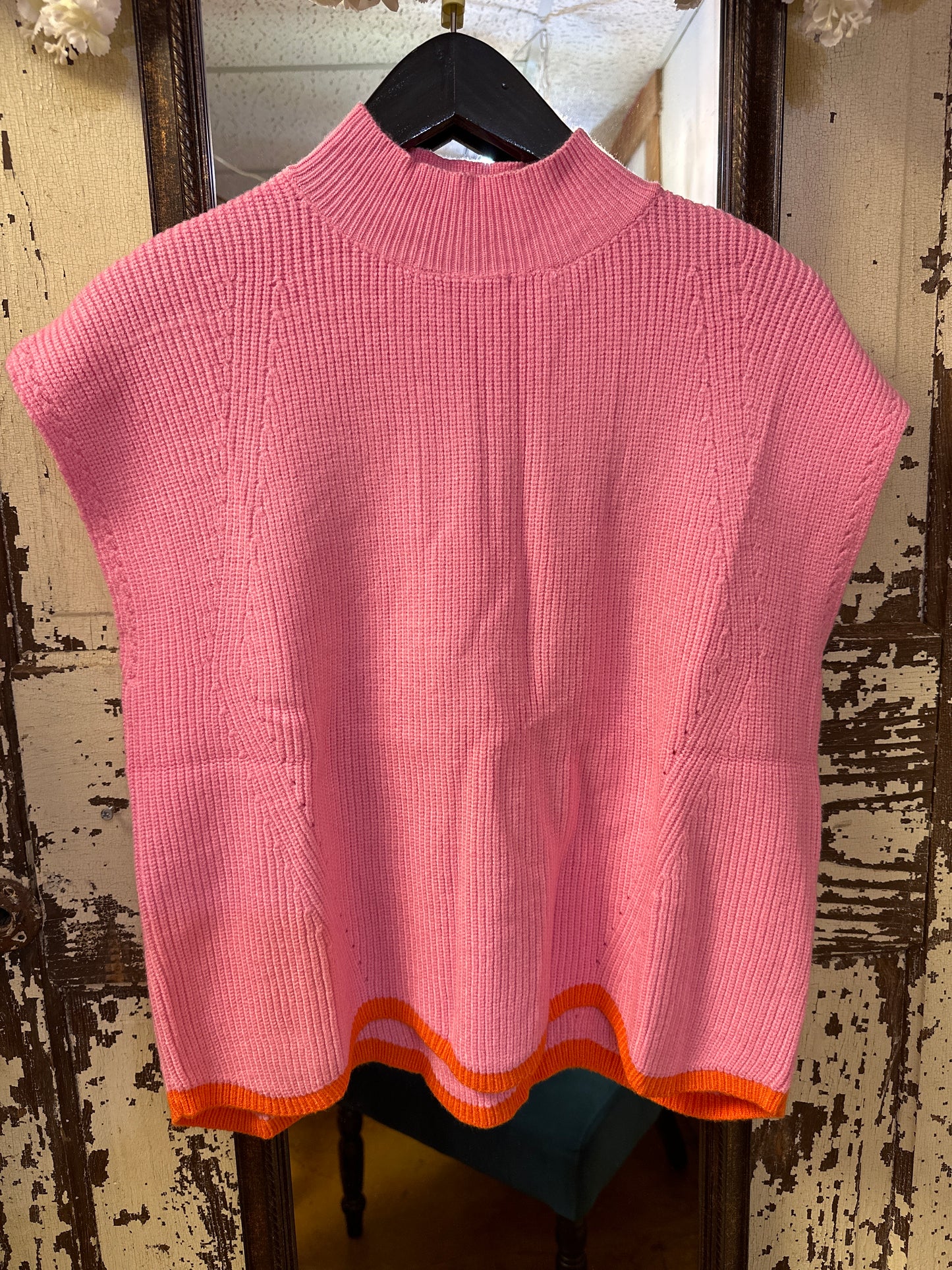 Bubble pink sweater