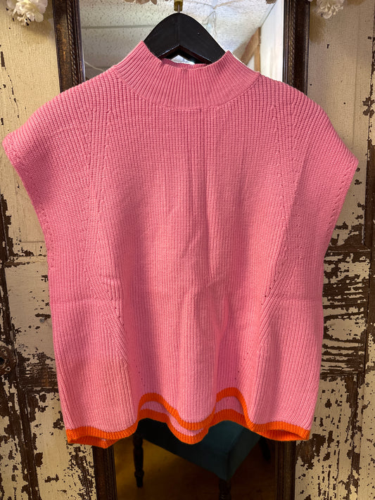 Bubble pink sweater
