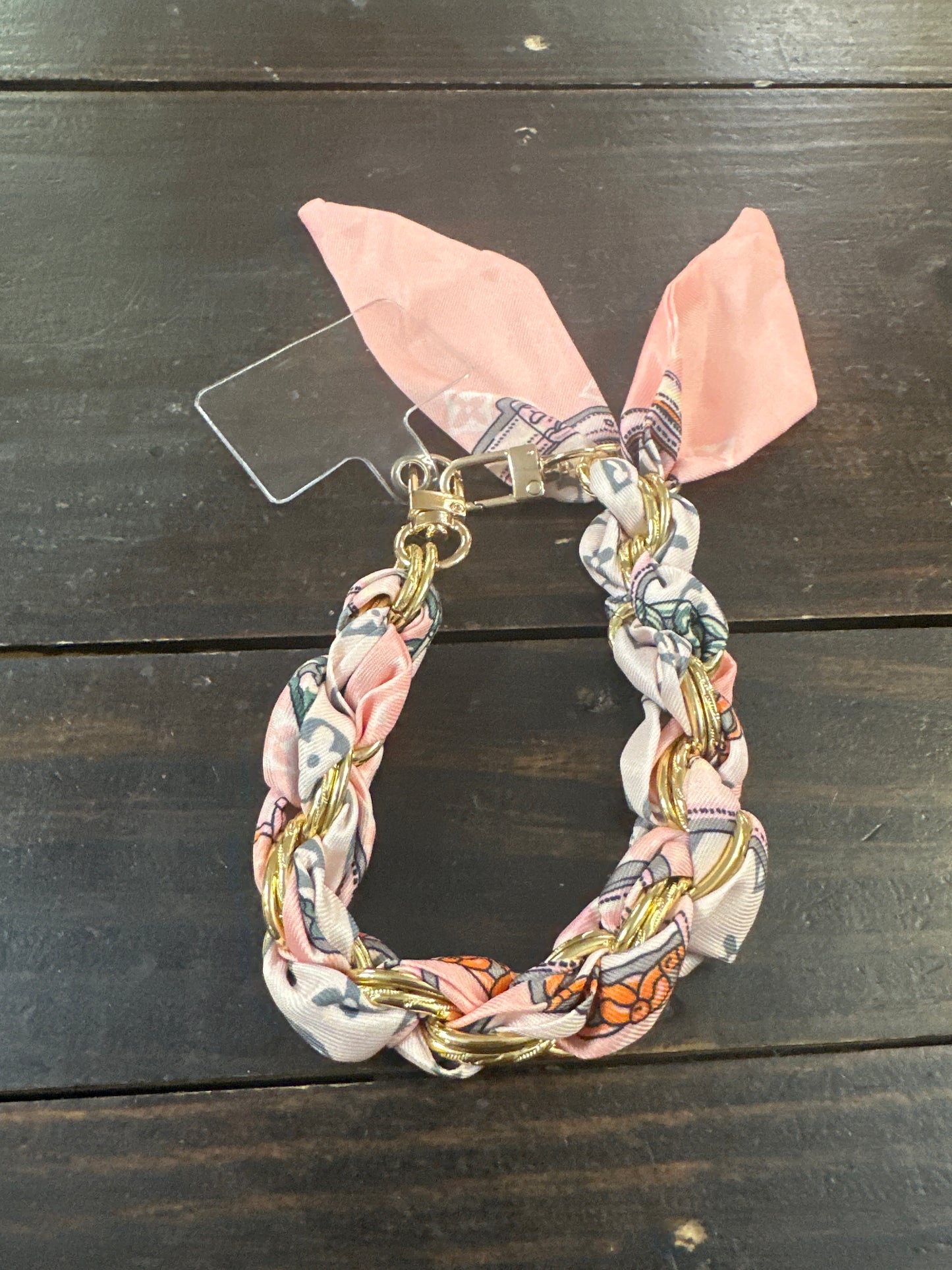 Scarf phone strap