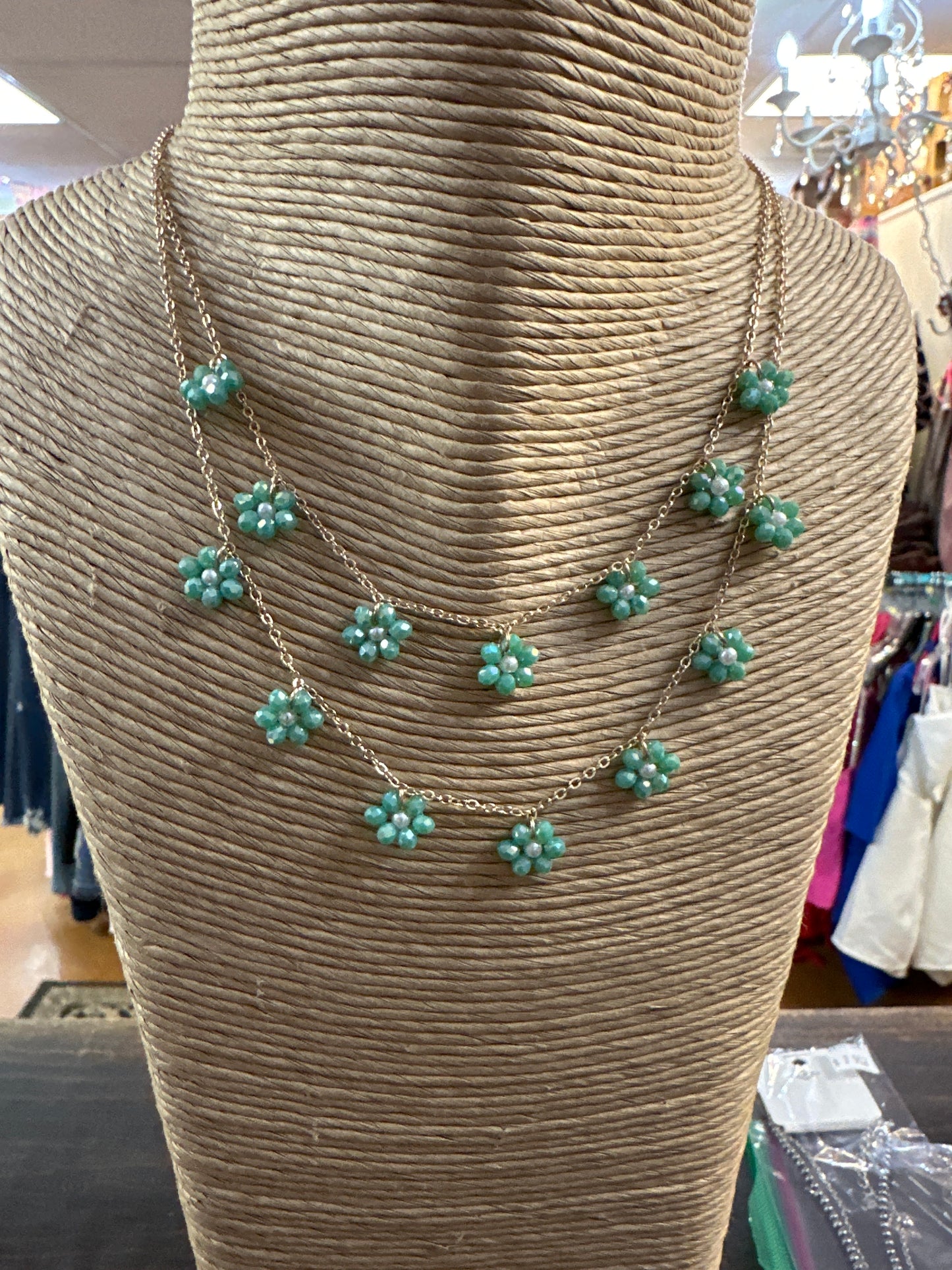 Flower necklace