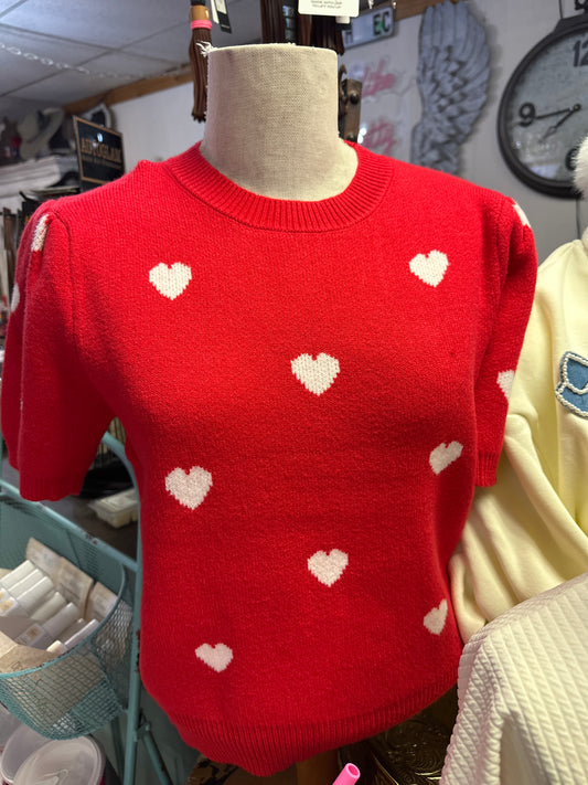 Heart sweater