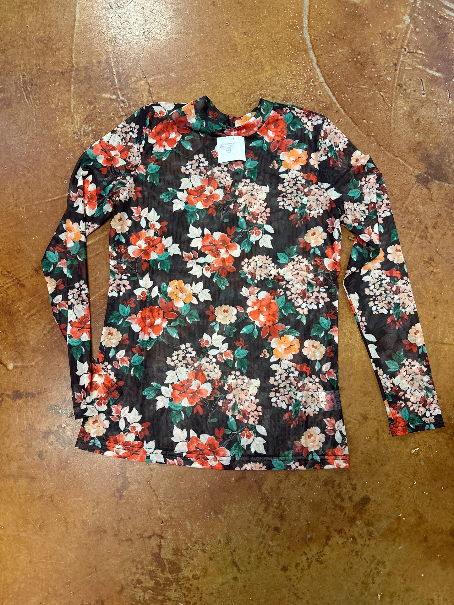 Mesh burn out top