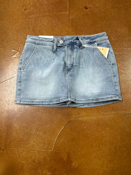 Denim skort