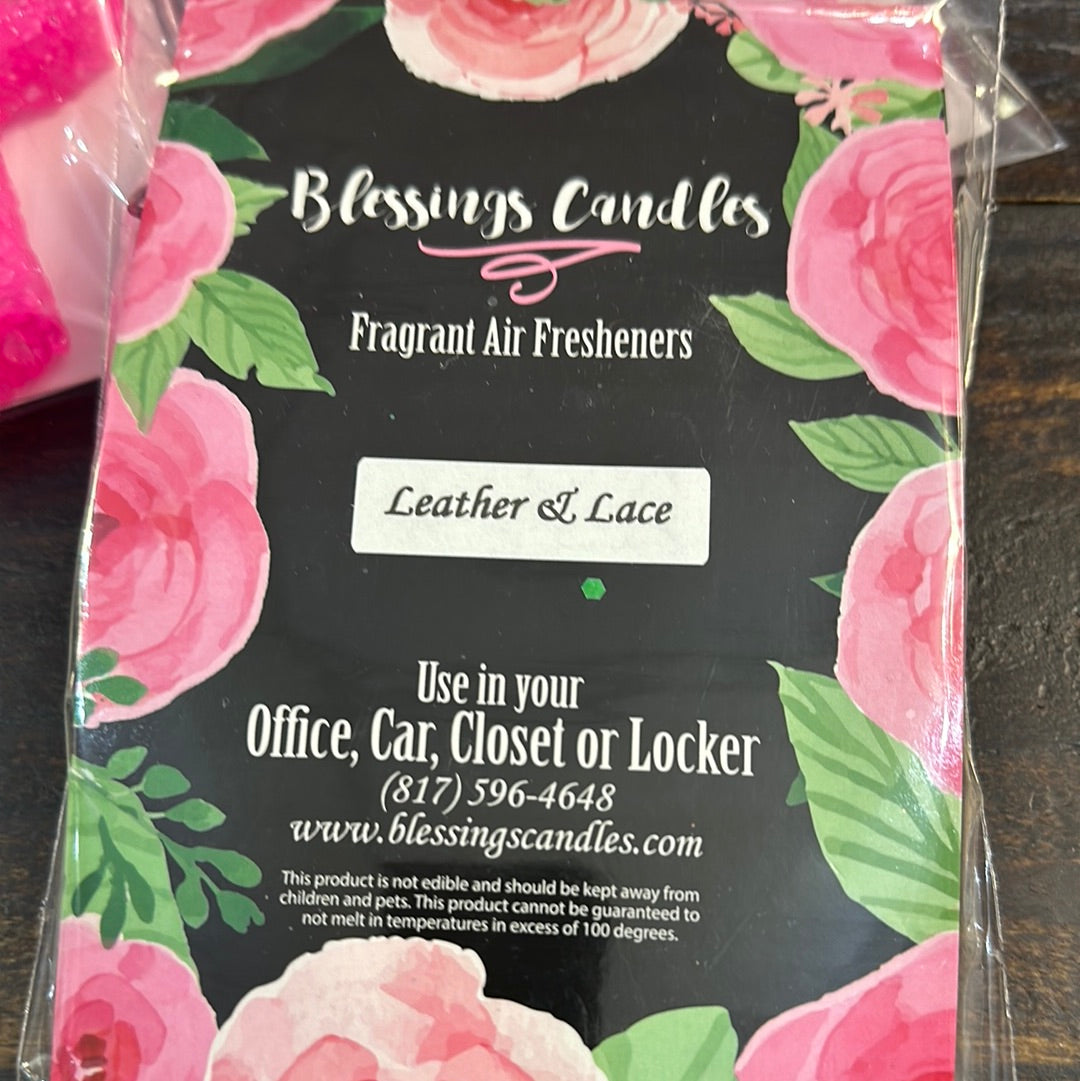 Car Candle Leather & Lace