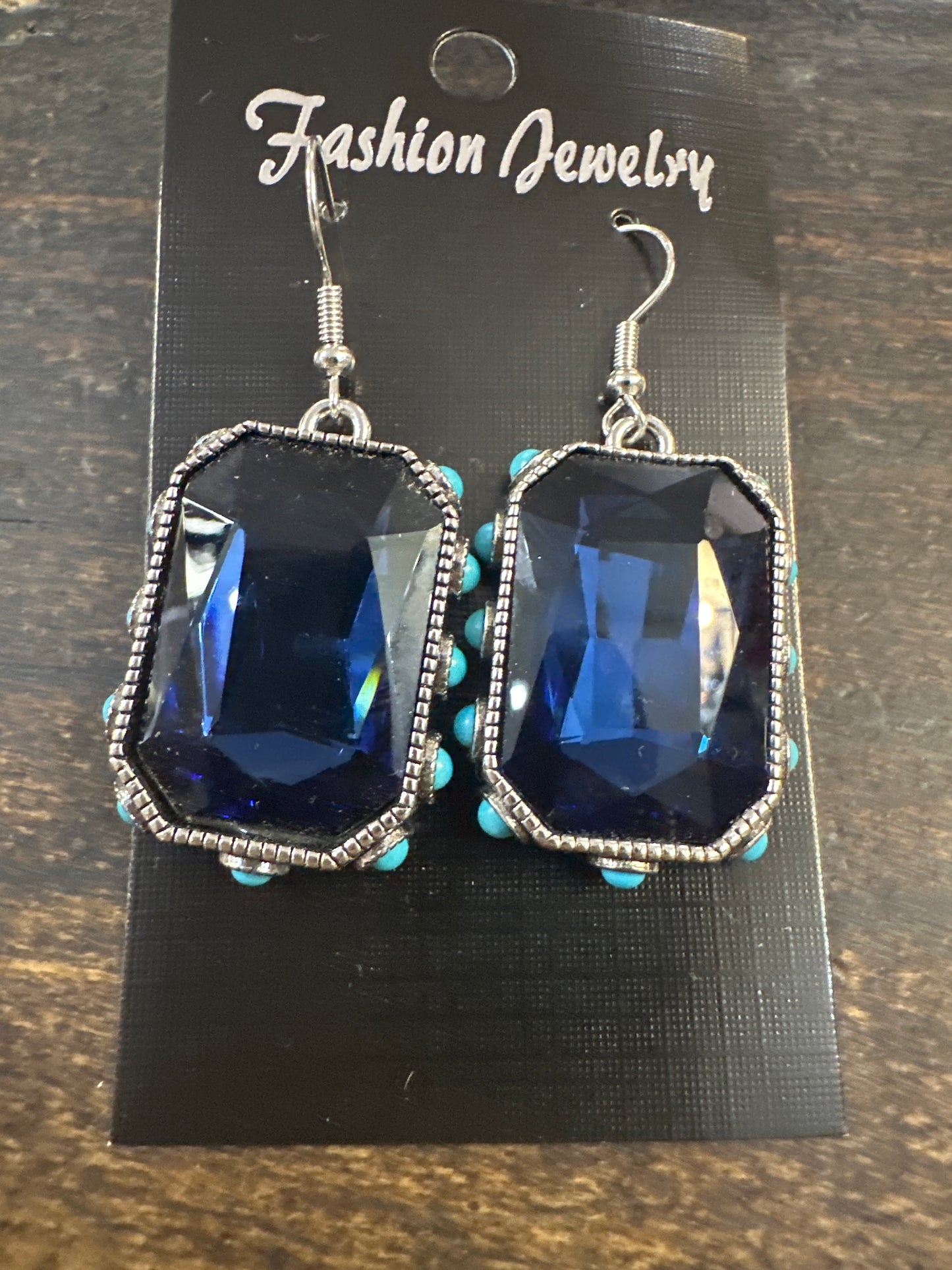 Crystal & Turq ear
