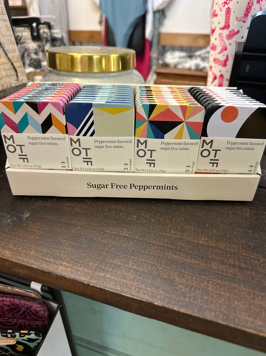 Motif geo mints