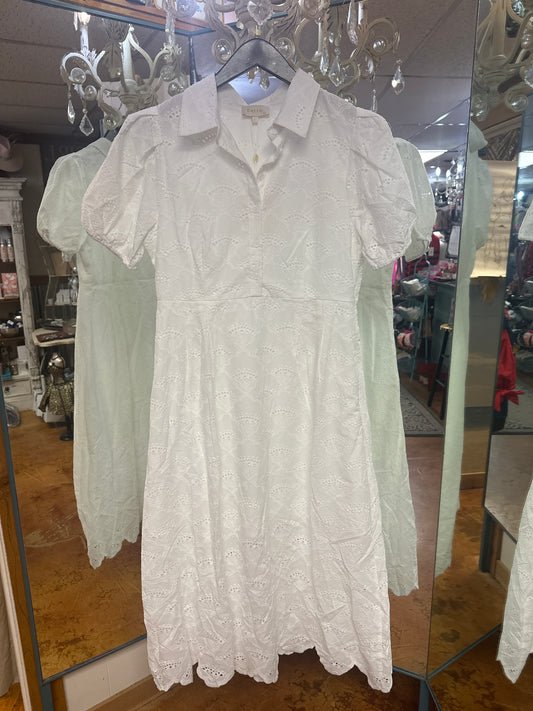 eyelet ￼dress