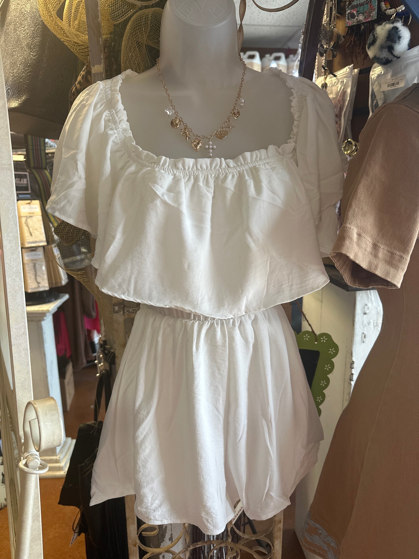 White romper