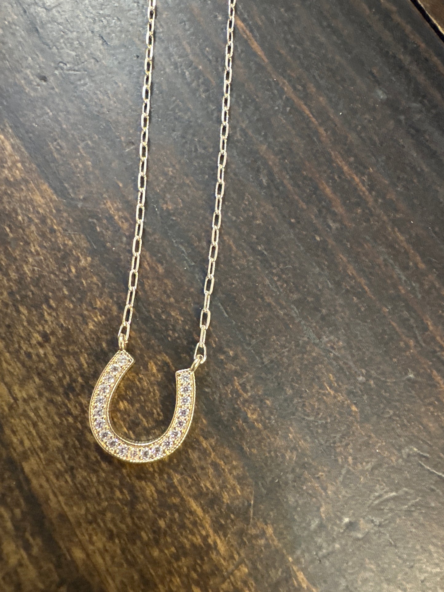 Horseshoe necklace