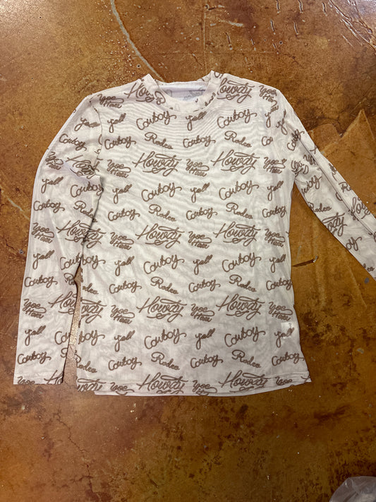 Mesh burn out top