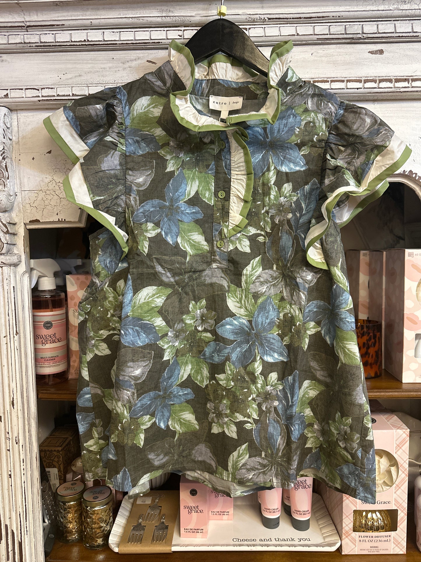 Damask top