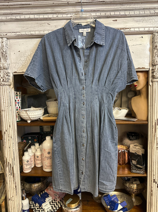 Denim dress
