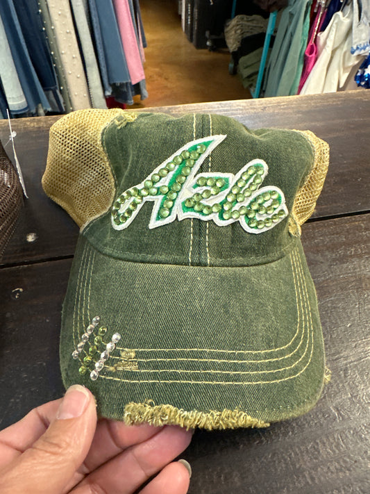 AZLE BLING TRUCKER CAP
