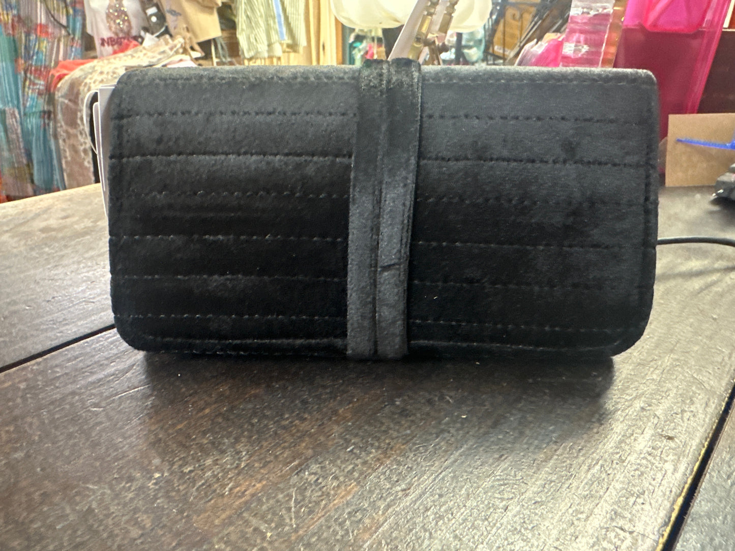 Velvet jewelry roll