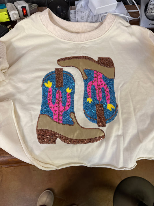 Boots sweatshirt