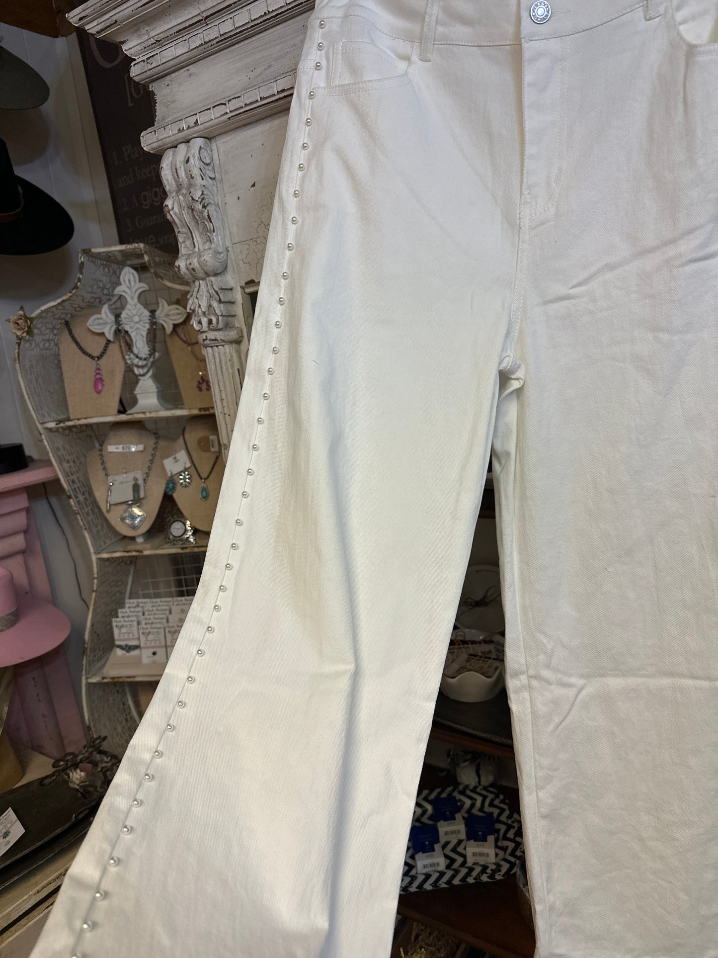 Pearly White Pants